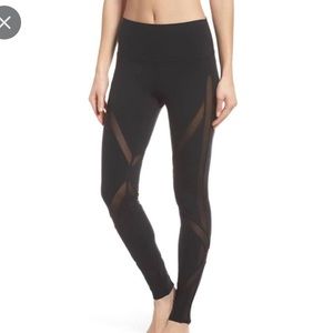 Alo Mesh Inset Leggings